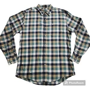 Southern Tide Plaid Long Sleeve Button‎ Down sz S